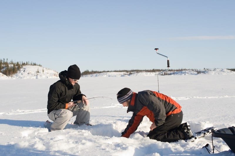 United Kigdom - ice fishing game